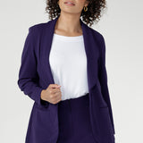 Merit Blazer in Purple