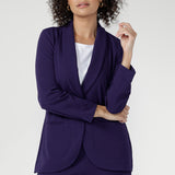 Merit Blazer in Purple
