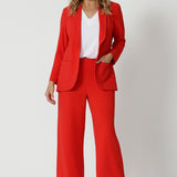 Merit Blazer in Tangerine