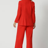 Merit Blazer in Tangerine