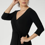 Choose your perfect sleeve style—whether it’s the classic 3/4 sleeve, a soft fluted sleeve, or a dramatic bishop sleeve—along with your ideal length, available in both midi and maxi options.