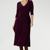 You can also tailor the length to suit your look, with the option of a midi or maxi hemline. Offered in three beautiful colours classic black, bold claret, or the delicate petal print. Custom dress is available exclusively via pre-order and made to order just for you.