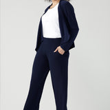 Monroe Pant in Navy