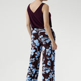 Monroe Pant in Plum Dispersia