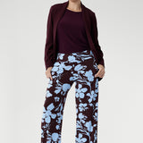 Monroe Pant in Plum Dispersia