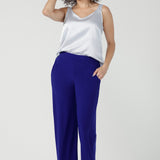 Monroe Pant in Vivid Indigo