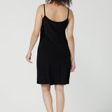 Myah Reversible Mini Slip in Black
