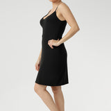 Made in Australia to layer under dresses and separates. Dress slips for women. Available in size 8-24. Reversible Slip dress for women. Perfect for layering under dresses for modesty and or warmth. 