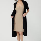 Myah Reversible Mini Slip in Latte