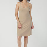 Myah Reversible Mini Slip in Latte