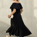 Myla Dress in Black