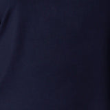 Navy Bamboo Jersey fabric swatch used by L&F Australia to make cooling pajamas for night sweats and menopause.