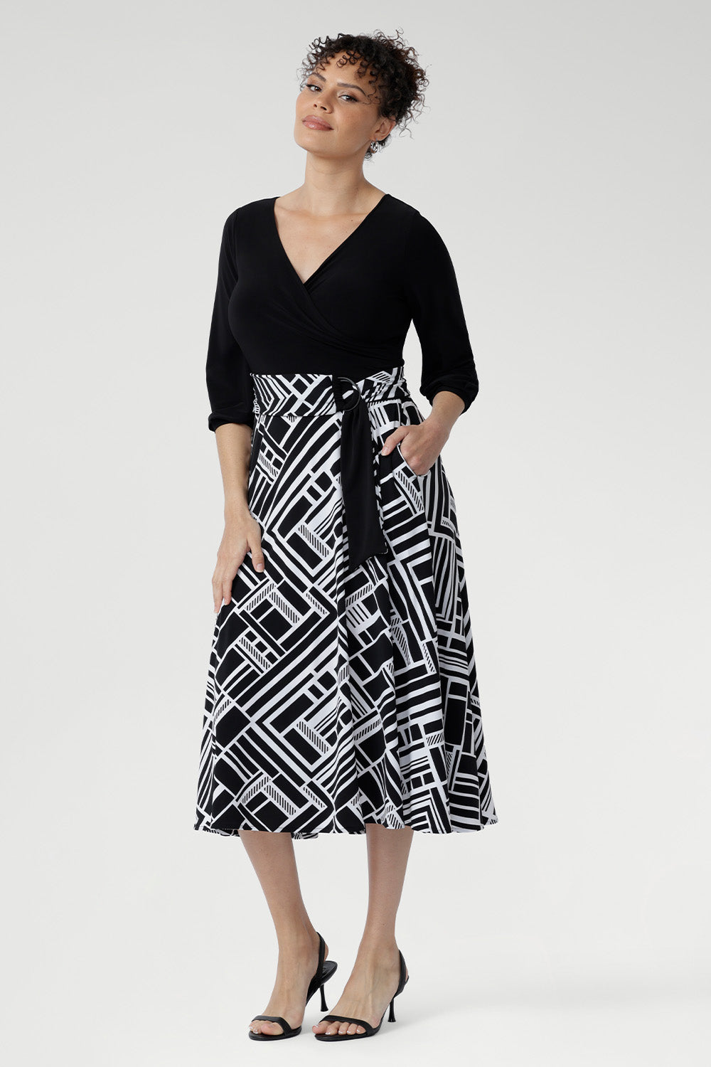 Nerida Dress in Moderno