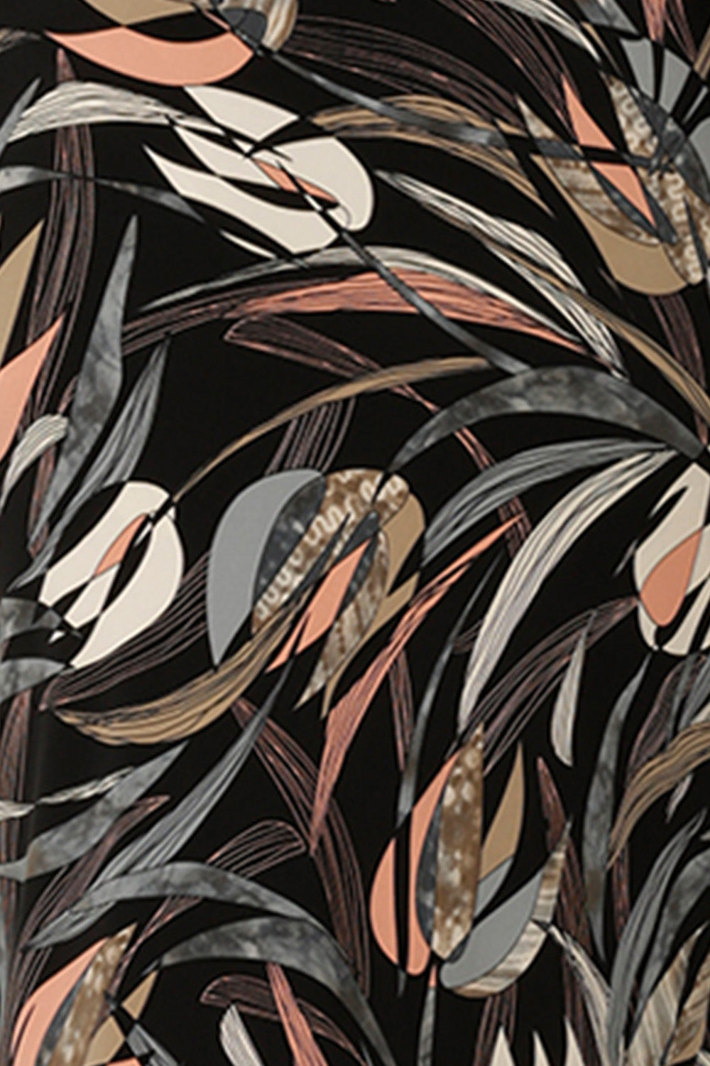 Dry Touch jersey fabric in 'Nouveau' floral print used by Australian and New Zealand women's clothing label to make a range of women's workwear skirts, dresses and tops.