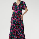 Paloma Maxi Dress in Garden Fantasia