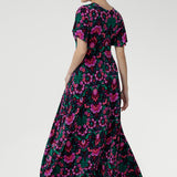 Paloma Maxi Dress in Garden Fantasia