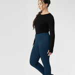 Designed for the woman on the go, the Paxton Pant pairs seamlessly with L+F separates and the Garcia Jackets for a coordinated, polished look. Petite Height model wears size 1- short length pant and black workwear top.