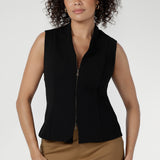 Pennyworth Vest in Black