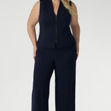 Pennyworth Vest in Navy