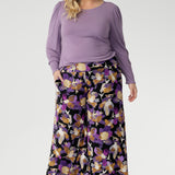 Make a bold style statement with the Presley Pant—a striking blend of comfort, drama, and effortless sophistication. Crafted from our signature dry-touch stretch jersey, these full-length pants feature an extreme flare leg that brings runway-worthy movement to your everyday or event-ready wardrobe.
