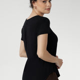 Sawyer Top in Black Bamboo