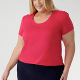 Sawyer Top in Punch Bamboo