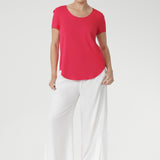 Sawyer Top in Punch Bamboo