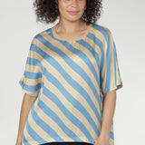 Designed for effortless everyday wear, it’s a refined take on the classic striped tee.