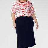 Scout Tee in Pink Tang