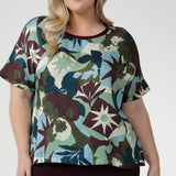 Lightweight, elevated, and effortlessly versatile—the Scout Tee in Scandi Abstract is your everyday essential with a sophisticated twist. Made from premium Italian Viscose with a silky-soft finish, this tee feels as luxurious as it looks.