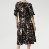 Selina Dress in Panthera