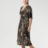 Selina Dress in Panthera