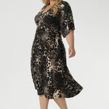 Selina Dress in Panthera