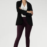 Skinny Leg Pant in Wine