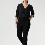 Skinny Leg Pant in Black