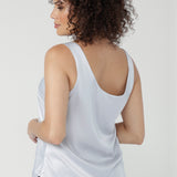 Soho Cami in Platinum Satin
