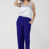 Soho Cami in Platinum Satin