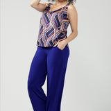 Soho Cami in Purple Maze