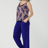 Soho Cami in Purple Maze