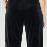 Soren Pant in Black Velour