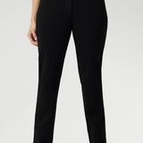 Straight Leg Pant in Black