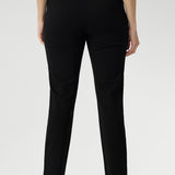 Straight Leg Pant in Black
