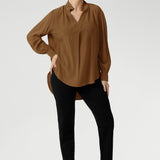 Straight Leg Pant in Black