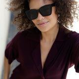 Leo Shacket in Claret