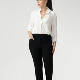 Straight Leg Pant in Black