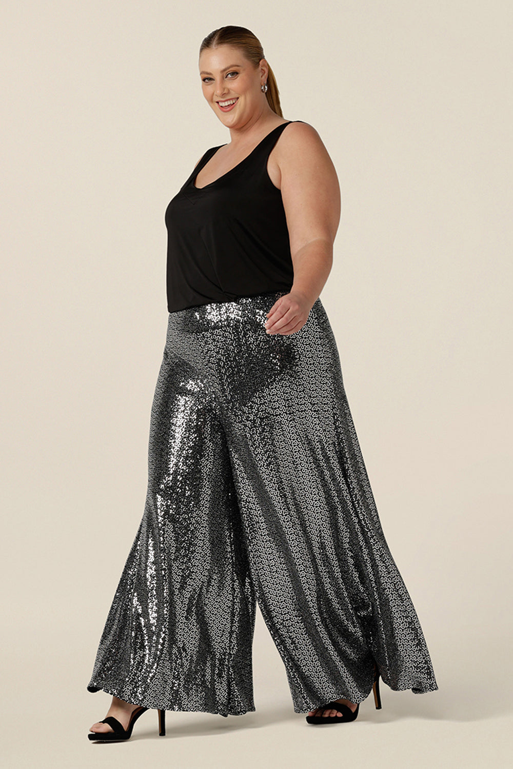 Buy Alice Plus Olivia Dylan High Waisted Sequin Pants for Womens |  Bloomingdale's KSA
