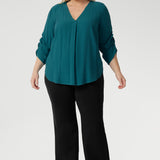 Terry Shirt in Jewel