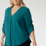 Terry Shirt in Jewel