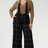 Thom Tie-Neck Top in Coffee