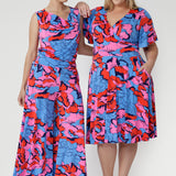 Tiffany Dress in Can Can